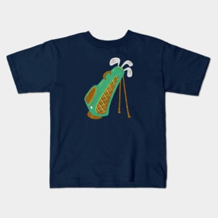 Golf Bag Kids T-Shirt